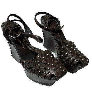 Donald J Pliner Lisa Shiloh Platforms shoes Size 5 1/2 M